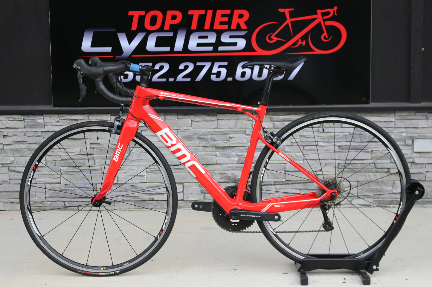 2017 BMC GrandFondo GF02 Ultegra - 18lbs