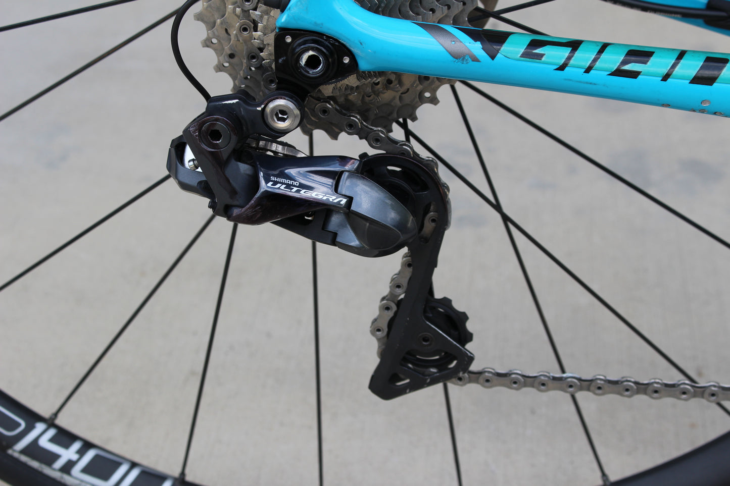 2018 Giant TCR Advanced SL 1 Disc- Di2- 15lbs