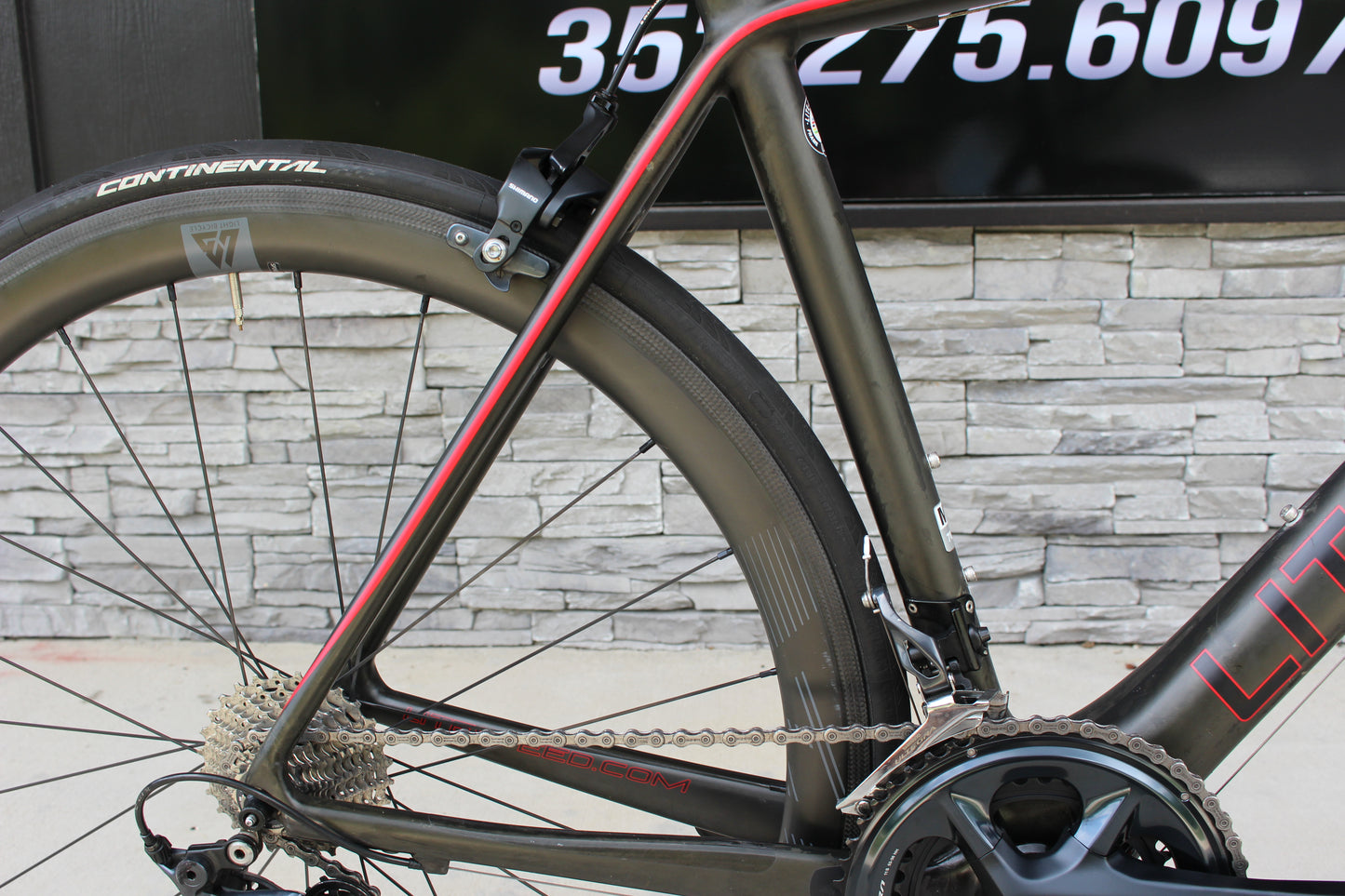 2012 LiteSpeed L1R- Ultegra- Race Wheels- 15lbs