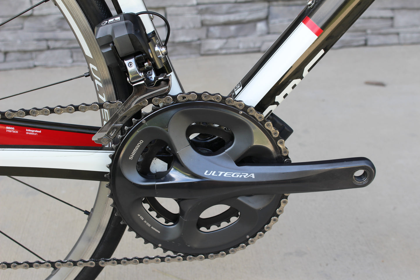 2012 BMC Racemachine RM01- Ultegra Di2- 16 lbs