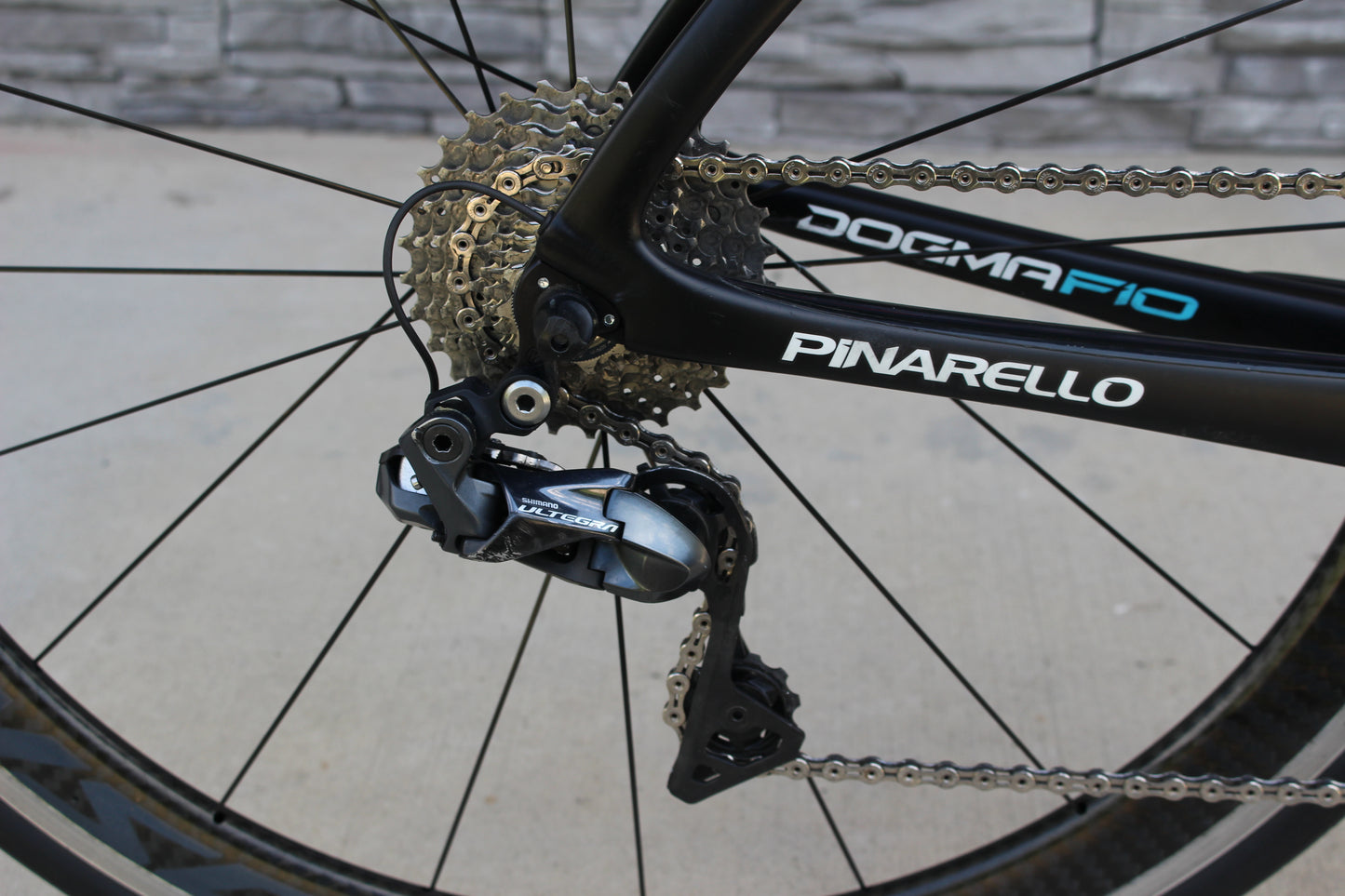 2017 Pinarello F10 Ult Di2- Team Sky- Race Wheels