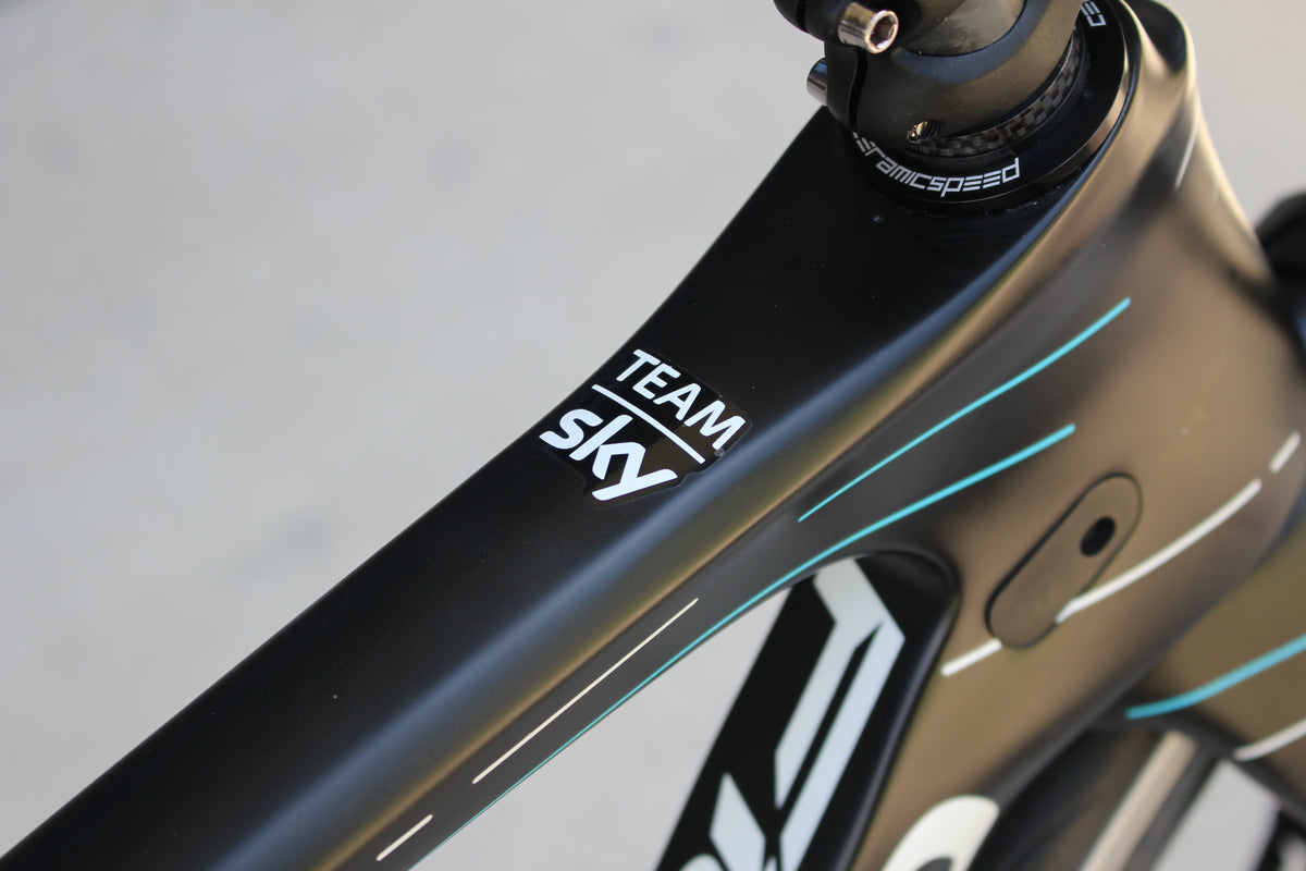 2017 Pinarello F10 Ult Di2- Team Sky- Race Wheels