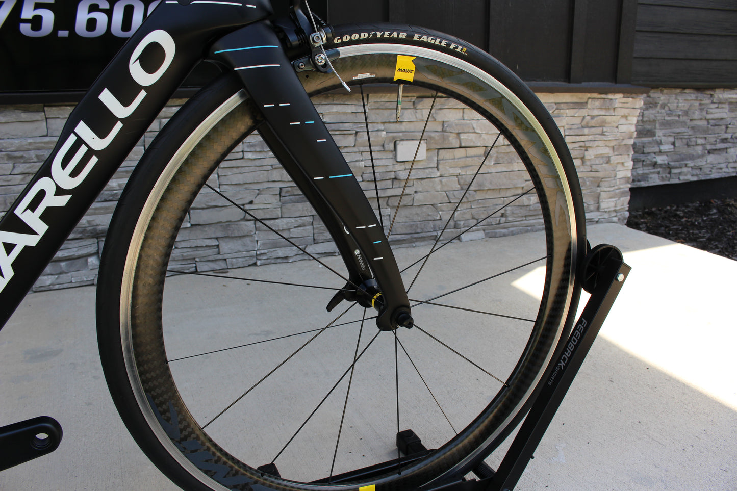 2017 Pinarello F10 Ult Di2- Team Sky- Race Wheels
