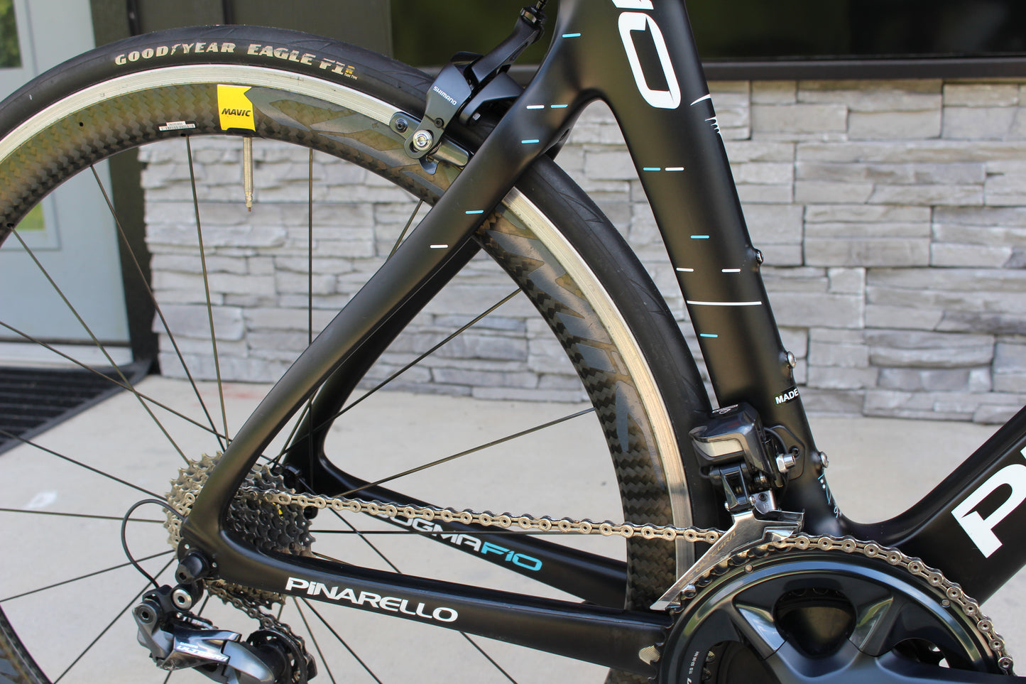 2017 Pinarello F10 Ult Di2- Team Sky- Race Wheels