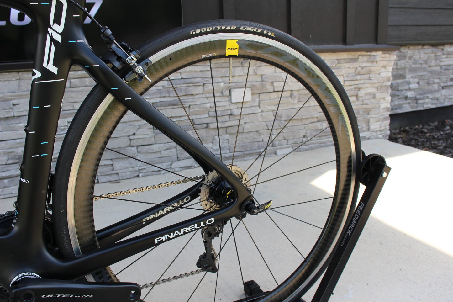2017 Pinarello F10 Ult Di2- Team Sky- Race Wheels