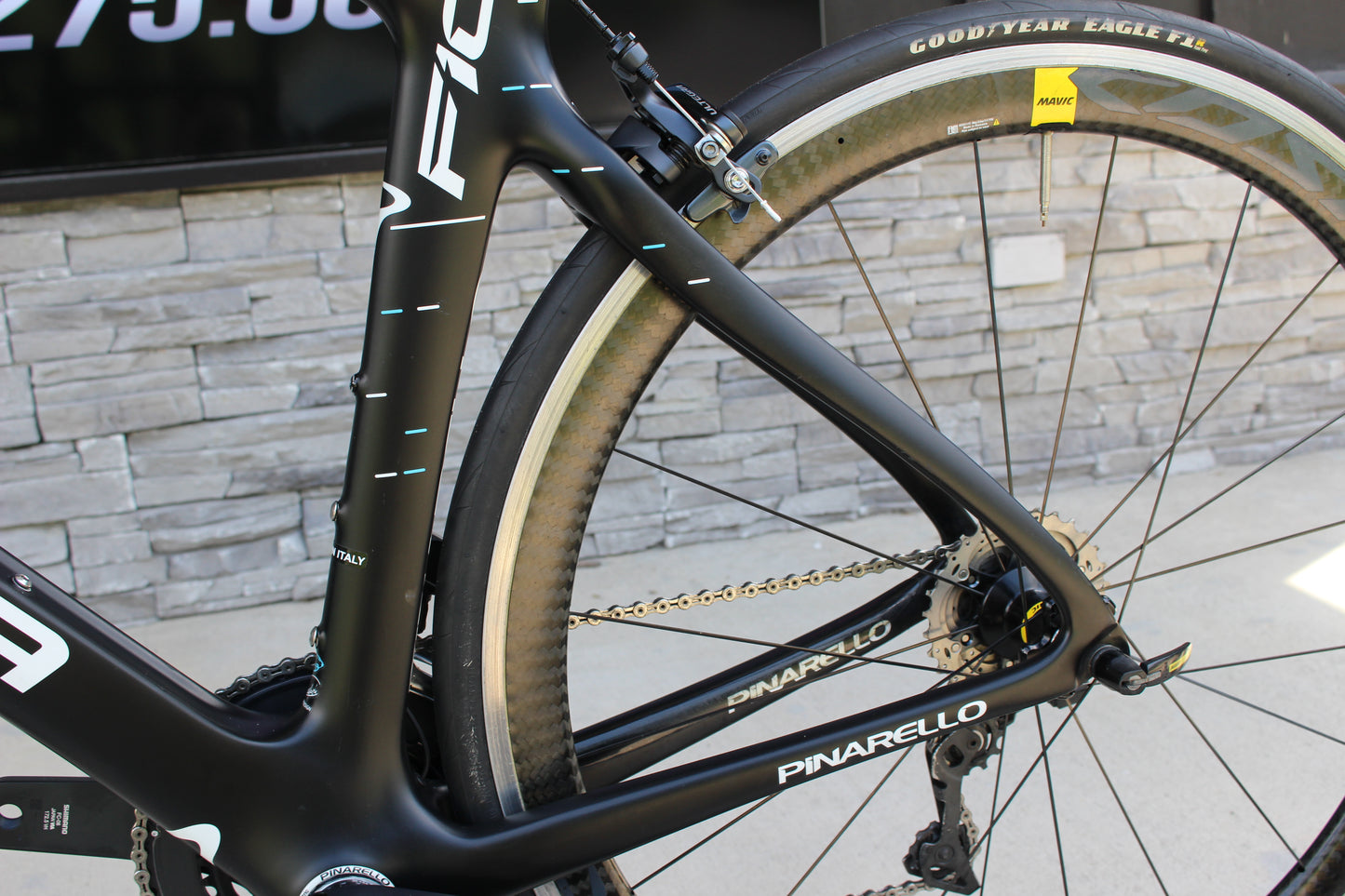 2017 Pinarello F10 Ult Di2- Team Sky- Race Wheels