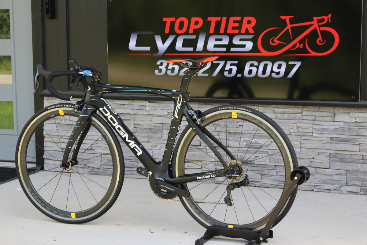 2017 Pinarello F10 Ult Di2- Team Sky- Race Wheels