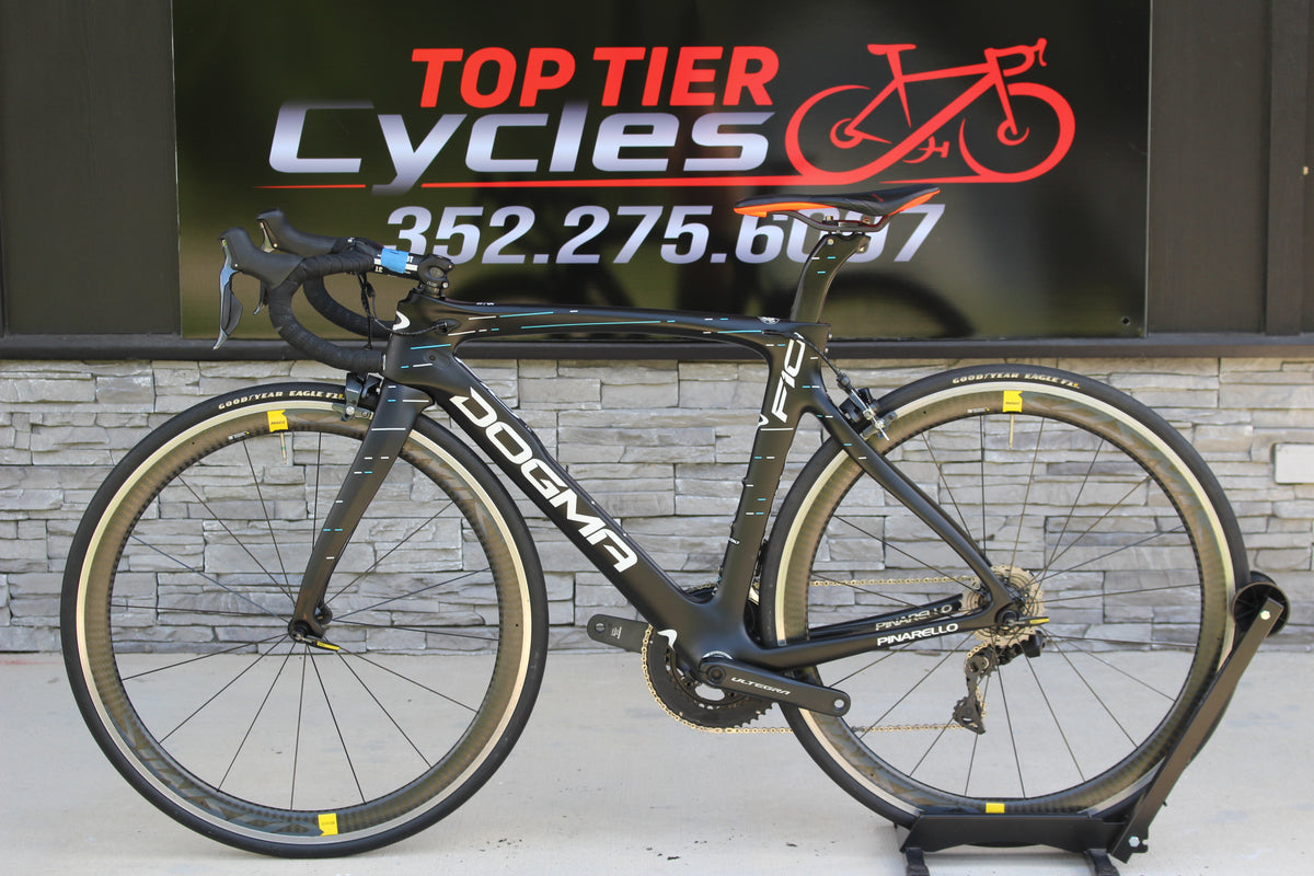2017 Pinarello F10 Ult Di2- Team Sky- Race Wheels