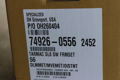 2026 Specialized S-Works Tarmac SL8 Frameset