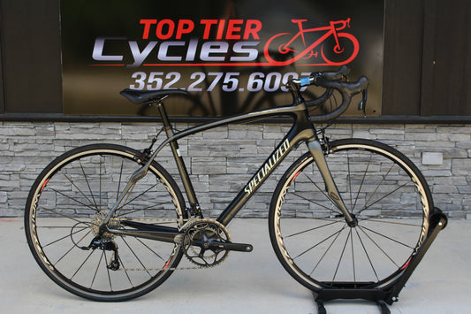 2012 Specialized Roubaix- Full Carbon- 18lbs- Race wheels