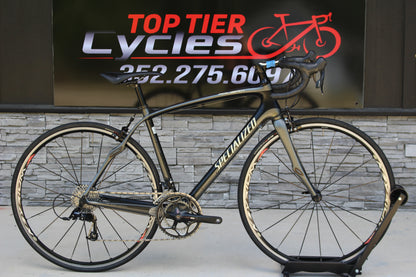2012 Specialized Roubaix- Full Carbon- 18lbs- Race wheels