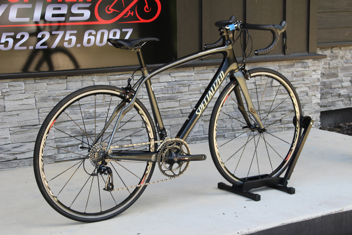 2012 Specialized Roubaix- Full Carbon- 18lbs- Race wheels