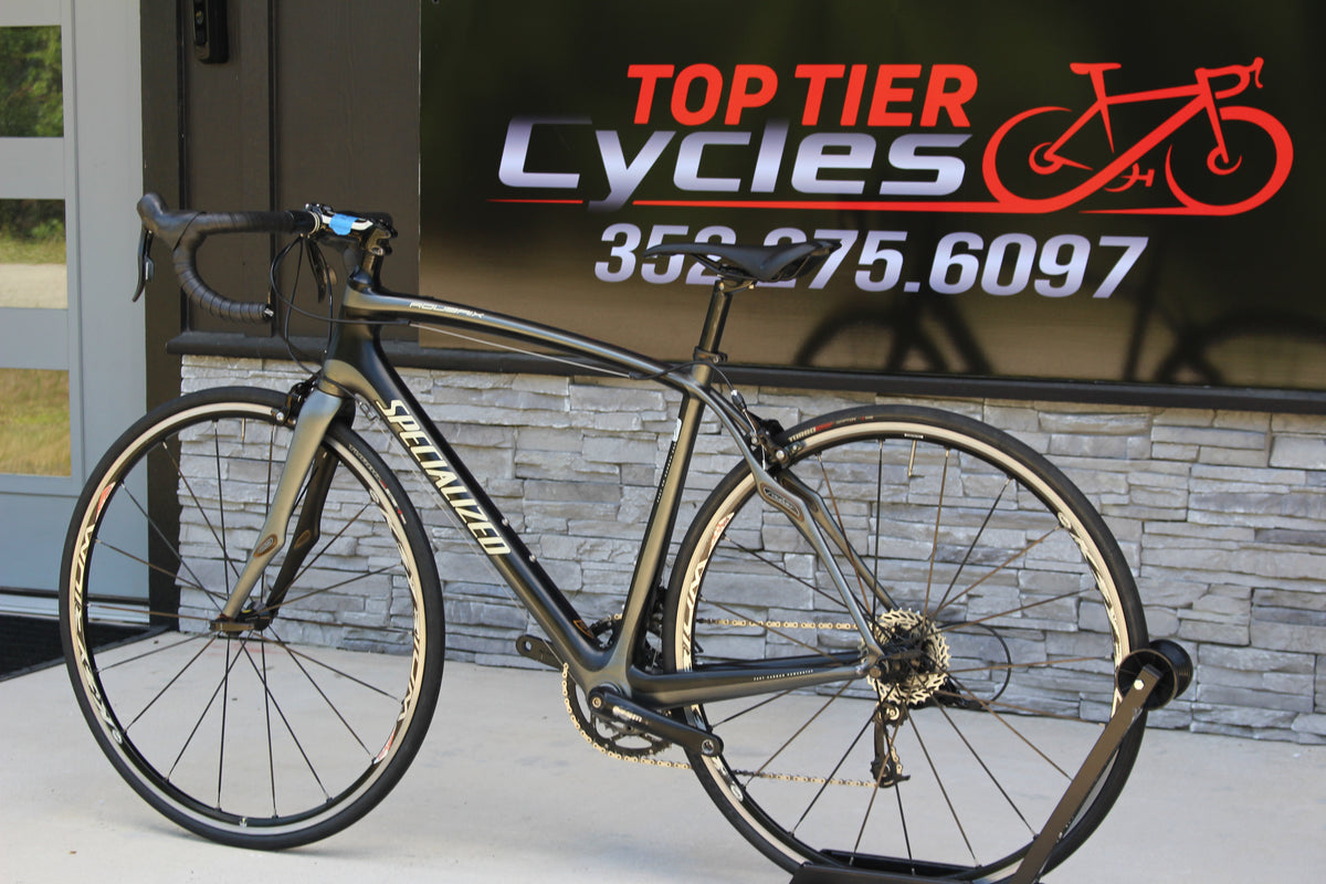 2012 Specialized Roubaix- Full Carbon- 18lbs- Race wheels