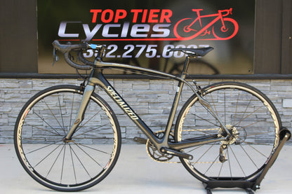 2012 Specialized Roubaix- Full Carbon- 18lbs- Race wheels
